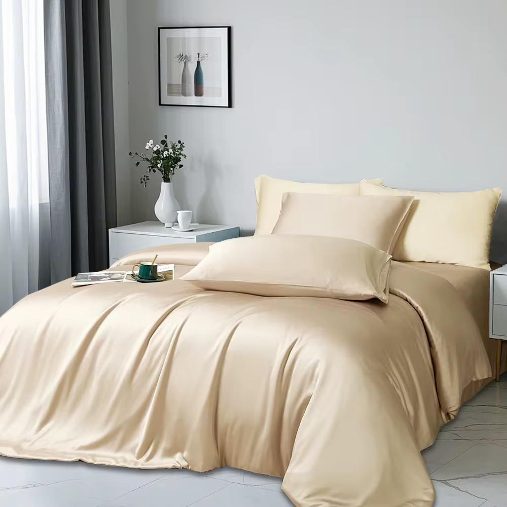 100% Viscose Derived from Bamboo Duvet Queen Size Set – 4pcs