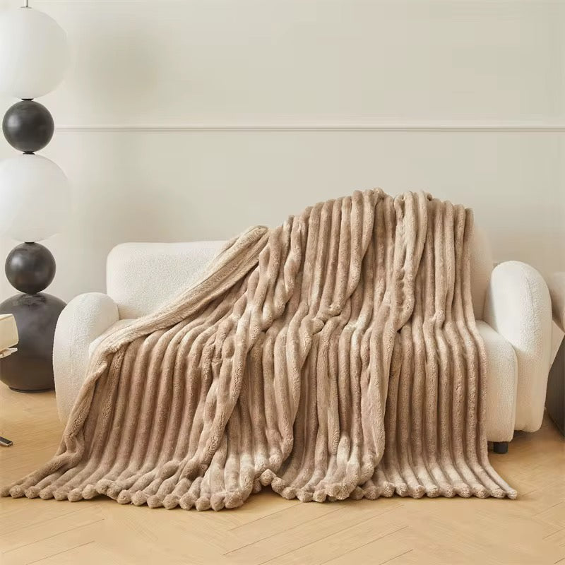 Ultra soft fleece Throw blanket(50"x60")